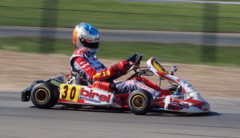 Med supporten fra Italsport har Lars Sørensen fundet en hurtig kørestil i KF2.